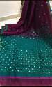 Designer Handloom Cut work Saree thumb 7