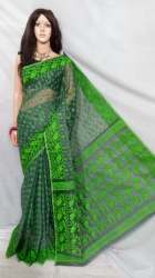 Designer Jamdani Silk Muslin Saree