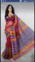 Designer Jamdani Silk Muslin Saree thumb 3
