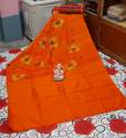 Designer Matka Muslin Jamdani SIlk Saree thumb 1