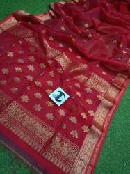 Exclusive Pure Maslin Boutique Style Benarasi SAREE.