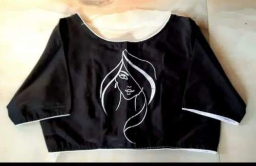 Fancy Black Blouse
