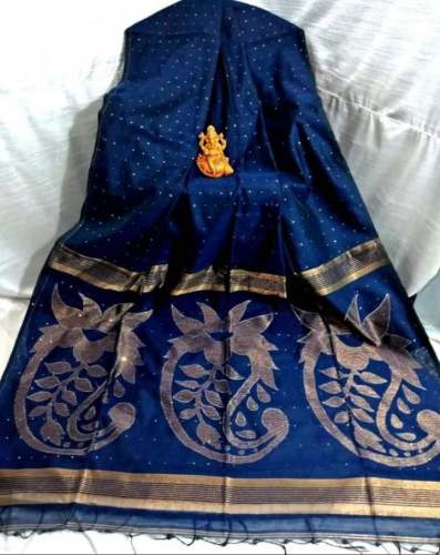 Fancy Cotton Silk Handloom saree