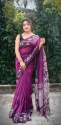 Fashionable Pure Linen Weaving Saree  thumb 3