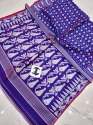 Handloom soft Dhakai Jamdani allover cotton thread butta Saree thumb 2