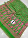 Handloom soft Dhakai Jamdani allover cotton thread butta Saree thumb 9