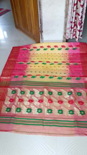 Tantusha Handloom Tant Saree