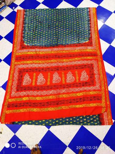 Party wear Art silk Printed saree