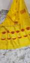 Party wear Silk Cotton Jamdani Saree thumb 6