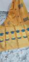 Party wear Silk Cotton Jamdani Saree thumb 8