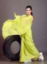 PLANE COTTON SAREE thumb 6