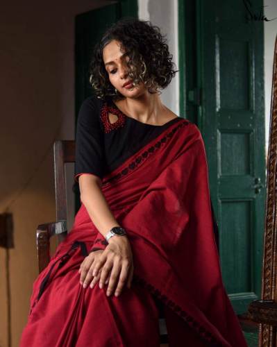 Pure Cotton Soft Weaving Saree 