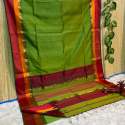Pure Silk cotton Maheswari Handloom Saree  thumb 11