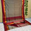 Pure Silk cotton Maheswari Handloom Saree  thumb 14