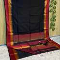 Pure Silk cotton Maheswari Handloom Saree  thumb 15