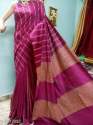 Silk cotton Ghicha Saree thumb 2