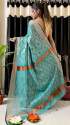 Silkcotton CopperZari Weaving Designer saree thumb 18