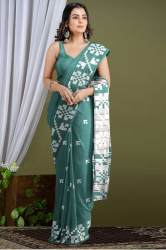 Soft Cotton Handloom Saree from Kolkata