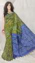 Stylish Silk Cotton Handloom Saree thumb 1