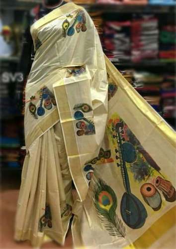 Kerala Tradional Saree1 by K R V Tex