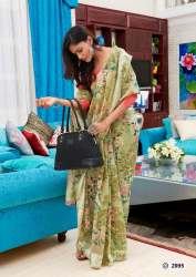 Beautiful Two Tone Georgette Sarees