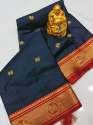 Designer Paithani Soft Lichi Silk Saree