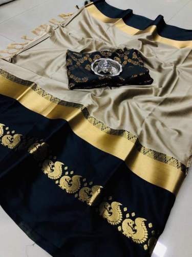 Designer Pure Soft Silk Cotton Sarees