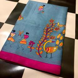 Designer Warli Prints Saree by GARBA 