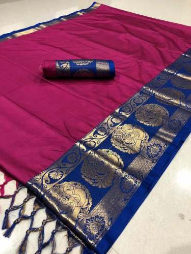 Fancy Rich Cotton Silk Sarees