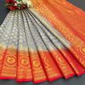 Naylon silk Saree With jari work with Rich Pallu