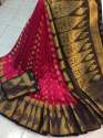 Rich pallu Border Gold Zari Designer Silk Saree