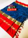 Women Horse Pure Soft Silk Cotton Sarees