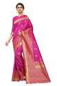 Zari Border Banarasi Silk Weaving Sarees thumb 6