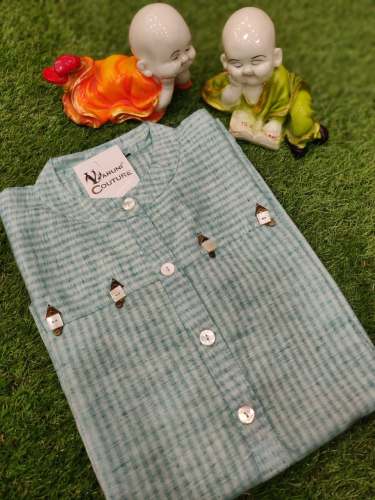 cotton stright cut kurti