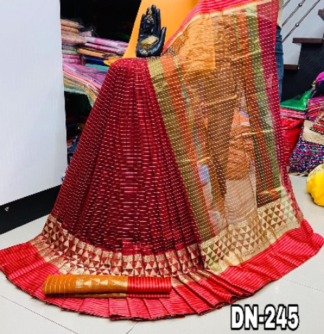 soft Chanderi silk