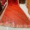 Bandhni print sarees thumb 8