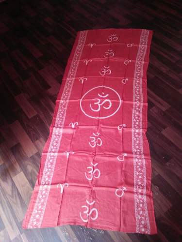 om printed scarf by R and M Accessories