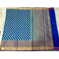Blue Designer Silk Sarees