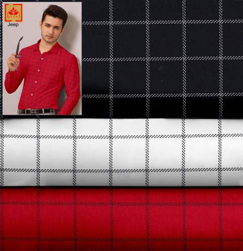 Checkered Shirting fabrics