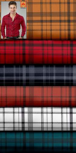 Innova Checkered Shirting Fabric 