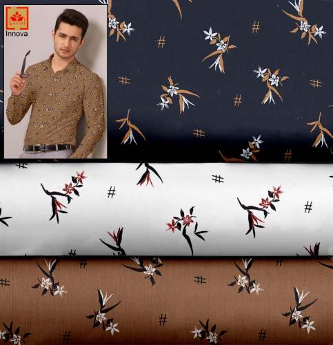 Printed Shirting Fabric  by Laxmi Textile Mills