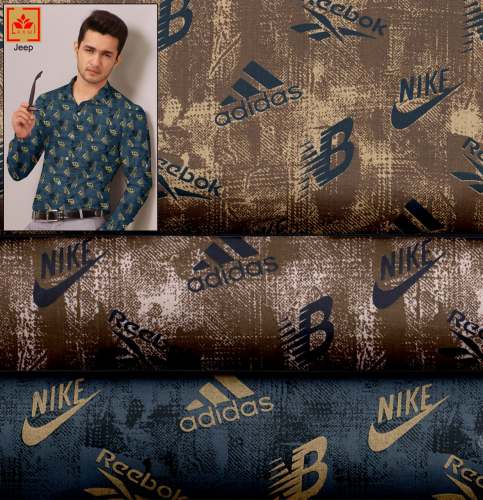 Twill Shirting Printed fabric