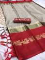 cotton silk saree thumb 1
