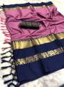 cotton silk saree thumb 3