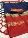 cotton silk saree thumb 5
