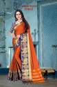 designer heavy silk saree