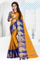 designer heavy silk saree thumb 3