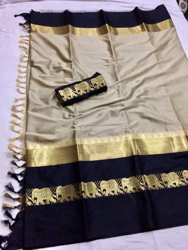 fancy silk saree by M R Textile