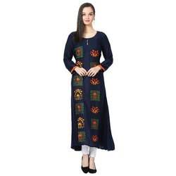 Amazing Party Wear Printed Cotton Kurtis