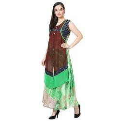 Party Wear Semi Stitched Georgette Kurtis